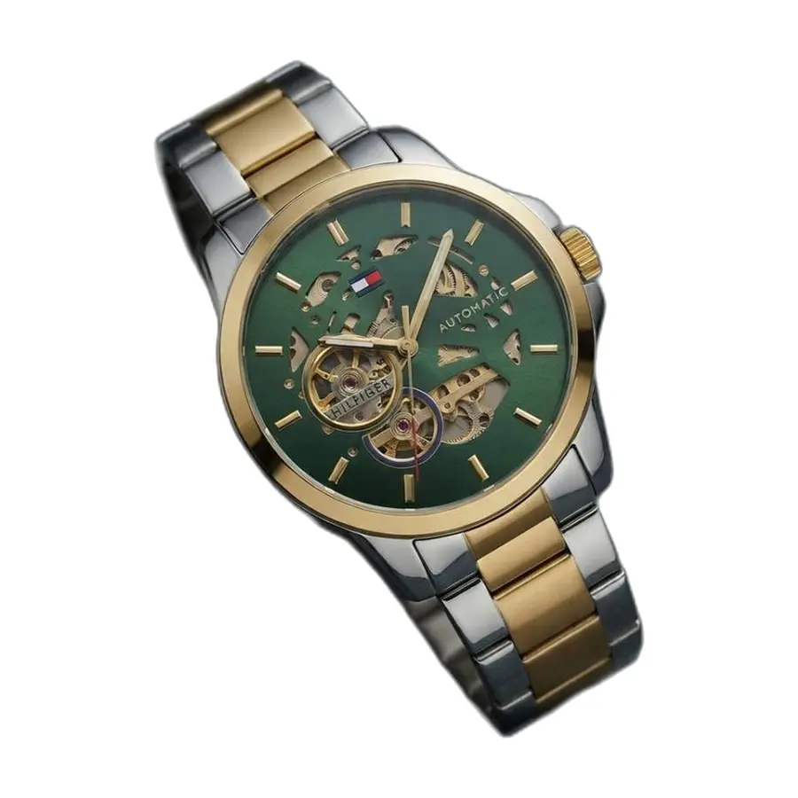 Tommy Hilfige r skeleton automatic - front view