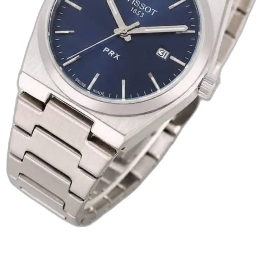 Tissot 1853 Prx Silver-Blue Plain - strap